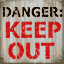 KeepOut2_64 texture from 8ballfence.txd (64x64 rgba)