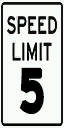 SpeedLimit5Sign texture from samproadsigns.txd (64x128 DXT1)