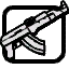 ak47icon texture from ak47.txd (64x64 DXT3)