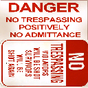 sign_tresspass1 texture from privatesign.txd (256x256 DXT1)