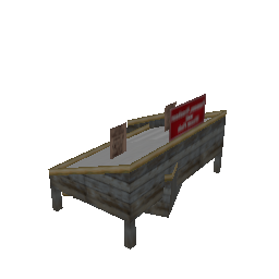 fishstall03 (ID 1407) - GTA III Object
