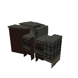block3_flats4 (ID 1600) - GTA III Object