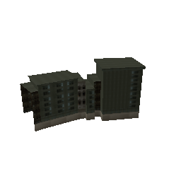 block3_flats3 (ID 1601) - GTA III Object