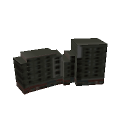 LODck3_flats3 (ID 1635) - GTA III LOD Object
