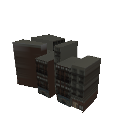 LODck3_flats4 (ID 1636) - GTA III LOD Object