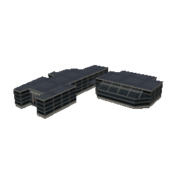LODglry_stn (ID 1667) - GTA III LOD Object