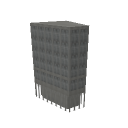 LODhedbuilding (ID 1690) - GTA III LOD Object
