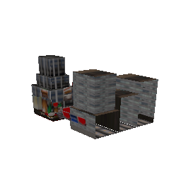LODadwaybuild (ID 1729) - GTA III LOD Object