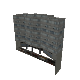 LODk3_flats02 (ID 2003) - GTA III LOD Object