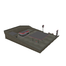 petrolstation (ID 469) - GTA III Object