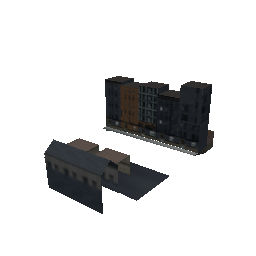 LOD_newtenement05 (ID 499) - GTA III LOD Object