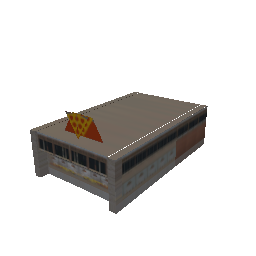 LOD_pizzaplacedt (ID 1828) - GTA VC LOD Object