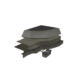 LODstadiumland_b (ID 2035) - GTA VC LOD Object
