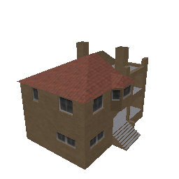 mansion3a (ID 2386) - GTA VC Object
