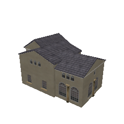 mansion3_B (ID 2387) - GTA VC Object