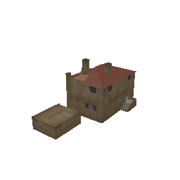 mansion1b (ID 2388) - GTA VC Object