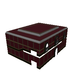 man_hall_wall1 (ID 2470) - GTA VC Object