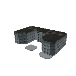 LODhbuild017 (ID 2909) - GTA VC LOD Object