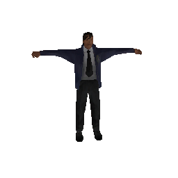 fbi (ID 3) - GTA VC Pedestrian