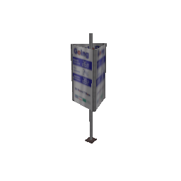 carwashpole2 (ID 3368) - GTA VC Object