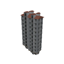 LOD_hotel15 (ID 3907) - GTA VC LOD Object
