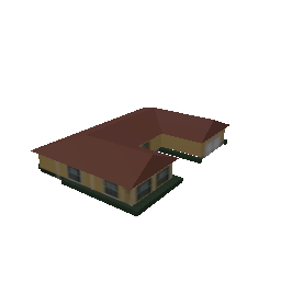 LOD_mansion02 (ID 4045) - GTA VC LOD Object