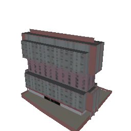 LOD_hotel01 (ID 4055) - GTA VC LOD Object