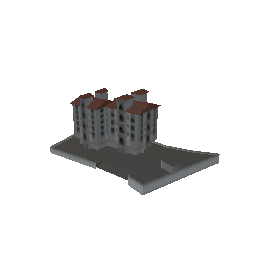 LOD_hotel06 (ID 4057) - GTA VC LOD Object