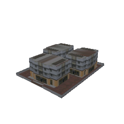LOD_hotel07 (ID 4064) - GTA VC LOD Object