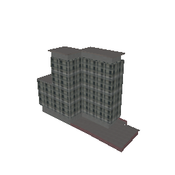 LODotel01 (ID 4222) - GTA VC LOD Object