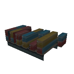 LODcargoshp71 (ID 801) - GTA VC LOD Object