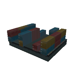 LODcargoshp73 (ID 808) - GTA VC LOD Object