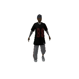 gangrl3 (ID 195) - GTA SA Pedestrian