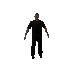 sfpd1 (ID 281) - GTA SA Pedestrian
