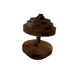 kmb_dumbbell_L (ID 3072) - GTA SA Object