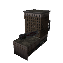 TaftBldg1_LAwN (ID 5768) - GTA SA Object